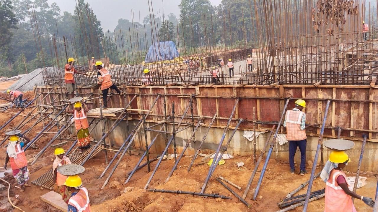 Boundary Wall Construction, Orissa